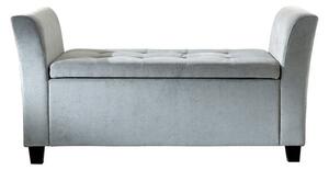 Verona Chenille Window Seat, Grey