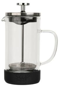 Siip Infuso Glass 3 Cup Double Walled Cafetiere Clear/Silver