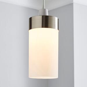 Ferris Satin Nickel Easy Fit Pendant Shade