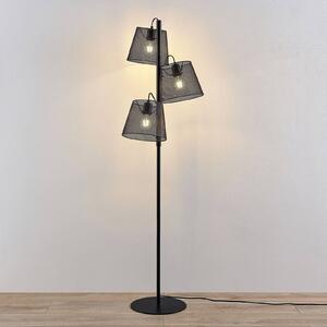 Lindby Kirill floor lamp, 3-bulb