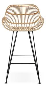 Nirvana Bar Height Stool, Rattan