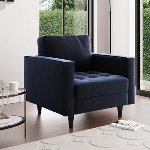 Zoe Velvet Armchair