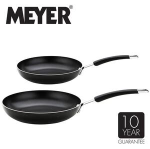 Meyer Non-Stick Induction Aluminium 2 Piece Frying Pan Set