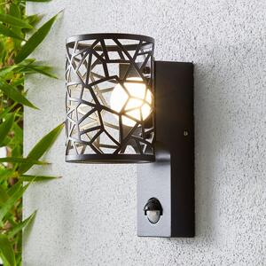 Pandora Black Outdoor Wall Light