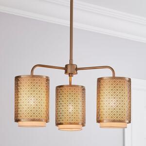 Vienna 3 Light Semi Flush Ceiling Light