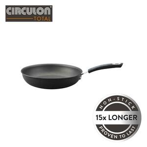 Circulon Total Non-stick Hard Anodised Aluminium Frying Pan, 22cm