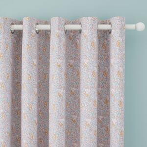 Ditsy Bunny Blackout Eyelet Curtains