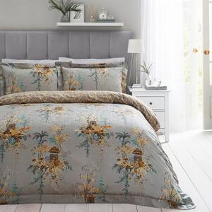 Dorma Camelia 100% Cotton Duvet Cover and Pillowcase Set