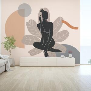 Boho Woman Wall Mural