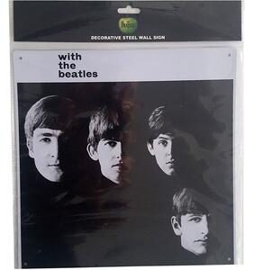 Metal sign The Beatles - With The Beatles, (30 x 30 cm)