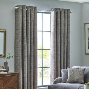Orion Ready Made Eyelet Curtains Zinc