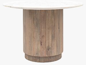 Flute Round Dining Table