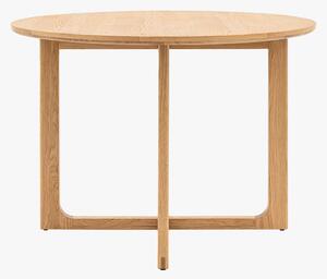 Whittle Round Dining Table in Natural