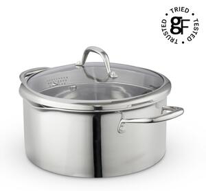 Good Food TriPly 28cm Casserole with Lid Stainless Steel