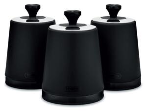 Tower Sera Set of 3 Canisters Black