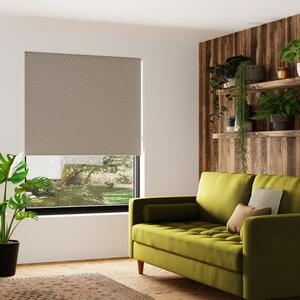 Oslo Grey Blackout Roller Blind