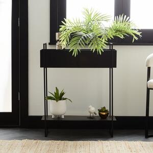 Rectangle Wide Metal Plant Stand