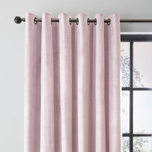 Recycled Velour Eyelet Curtains