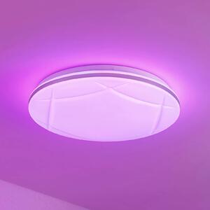 Lindby Favoria LED ceiling light, RGBW, CCT, 39 cm