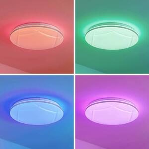 Lindby Favoria LED ceiling light, RGBW smart 39 cm