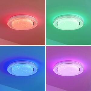 Lindby Mizuni LED ceiling light, RGBW, smart 38 cm