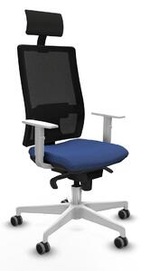 Office Chair with Headrest Piqueras y Crespo 4B026G1 Navy Blue