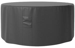 Outsunny Garden Patio Large Furniture Set Round Cover 600D Oxford Waterproof, Ф193 x 80H cm, Black