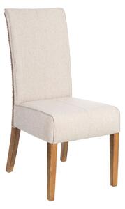 Dining Chair 46 x 62 x 100 cm Grey Beige