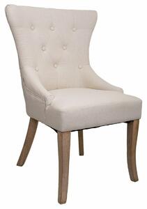 Dining Chair Alexandra House Living Cream 45 x 97 x 52 cm