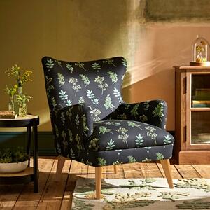 Marlow Armchair, Marsh Botanical Print