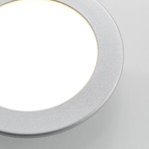 Joki LED downlight silver 3,000 K round 17 cm