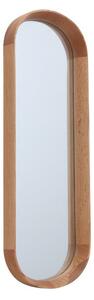 Elements Lozenge Solid Oak Rectangle Wall Mirror