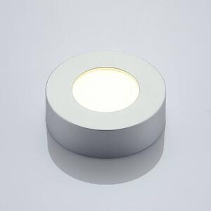 Marlo LED ceiling lamp silver 3000 K round 12.8 cm