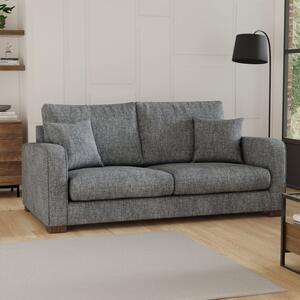 Carson Deep Sit Chunky Chenille 3 Seater Sofa