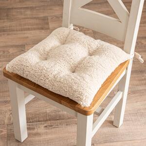 Faux Shearling Seat Pad