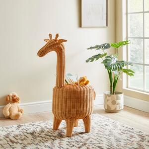 Giraffe Rattan Storage Basket