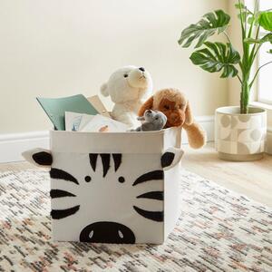 Zebra Felt Foldable Box