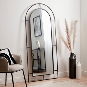 Arched Window Full Length Leaner Mirror