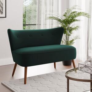 Eliza Velvet 2 Seater Small Sofa