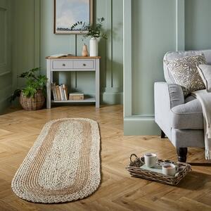 Churchgate Wistow Jute Oval Runner