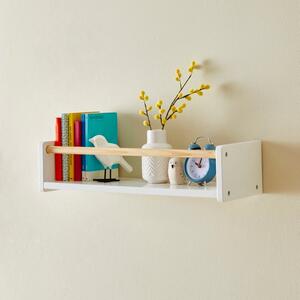 Wall Book Shelf Rail