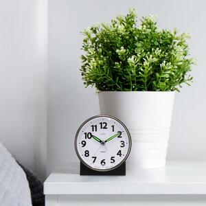 Acctim Micah Non Ticking Analogue Alarm Clock