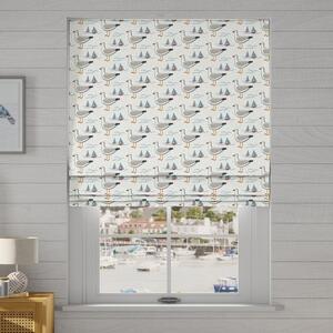 Coastal Gull Made to Measure Roman Blind
