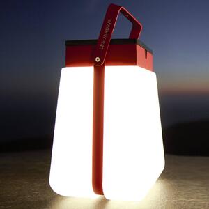 Bump 300 LED solar lantern portable, red