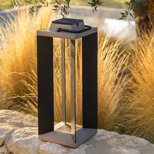 Teckalu solar lantern, Duratek/black, 65.5 cm