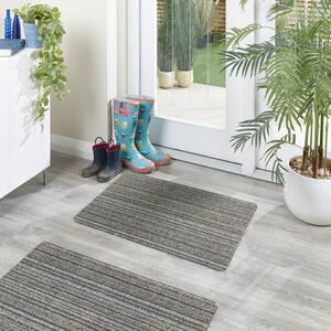 Marvel Cotton Stripe Washable Doormat