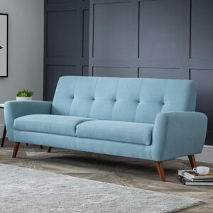 Monza Linen Small 3 Seater Sofa