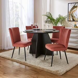 Taylor Dining Chair, Velvet