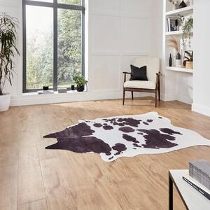 Faux Cow Print Rug