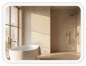 Mirror LED 80x60cm TOP-3
